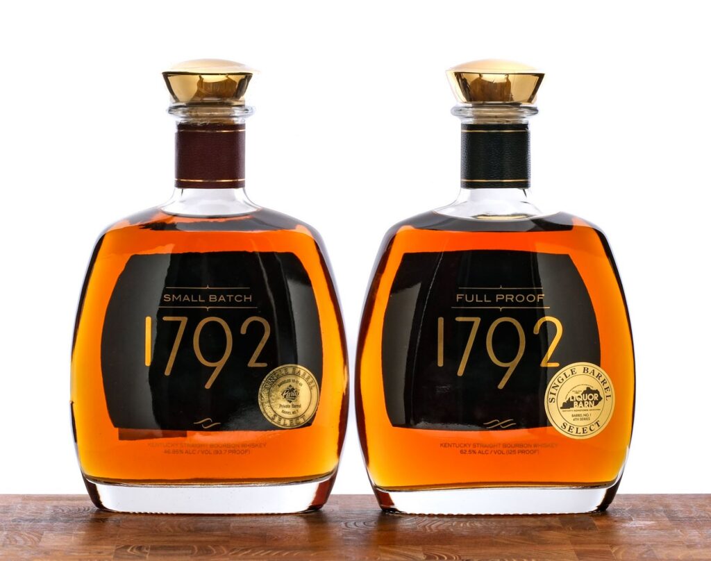 1792 Full Proof/Small Batch Single Barrel Select Bourbon (2 Bottles)