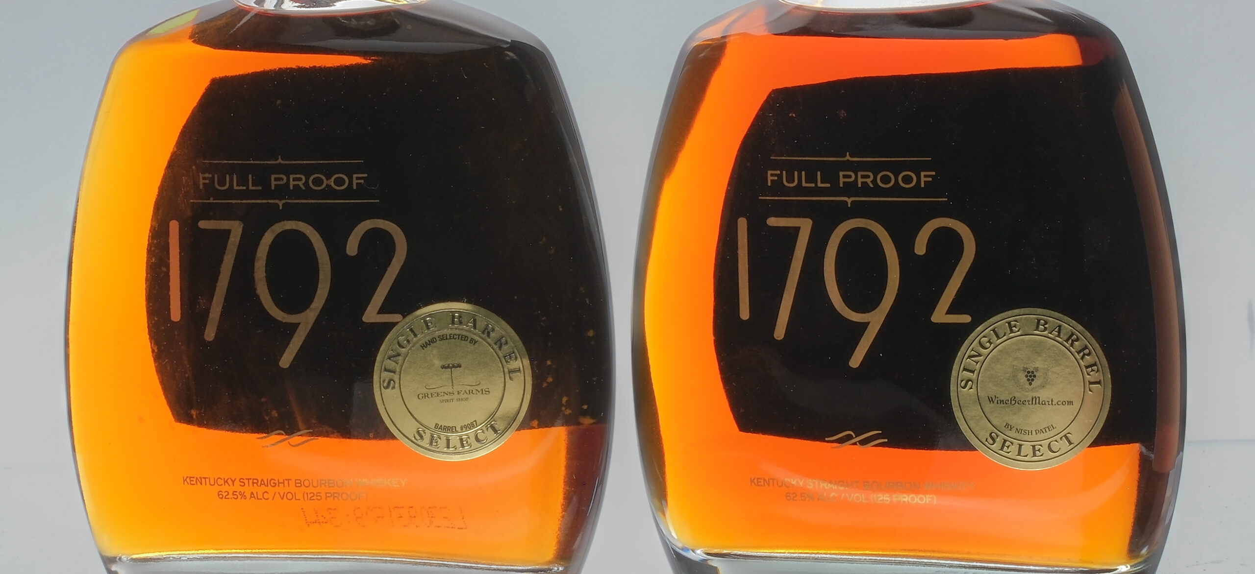 1792 Single Barrel Select Full Proof (2023 & 21)