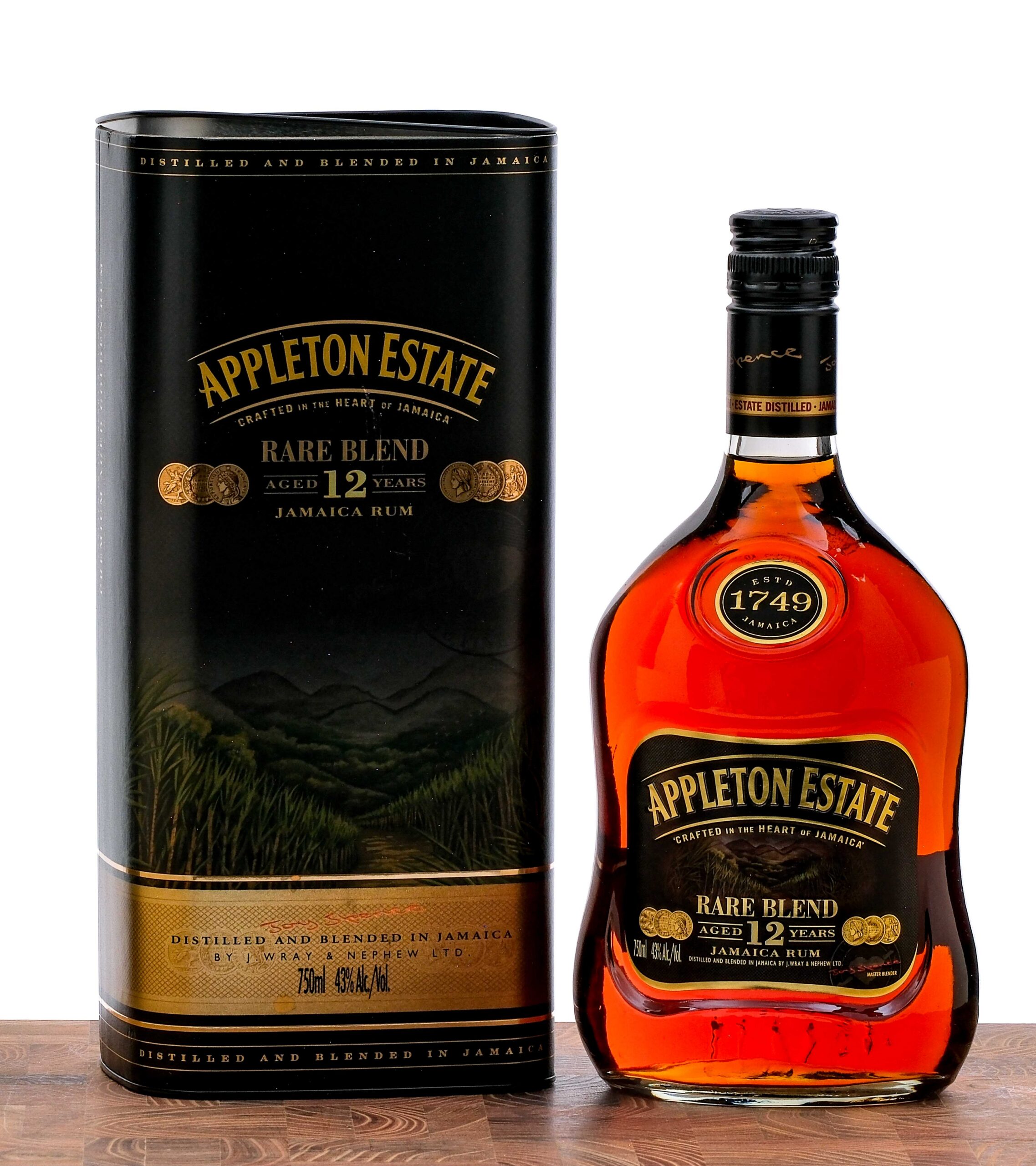 Appleton Estate 12 Year Premium Aged Rare Blend Golden Jamaica Rum