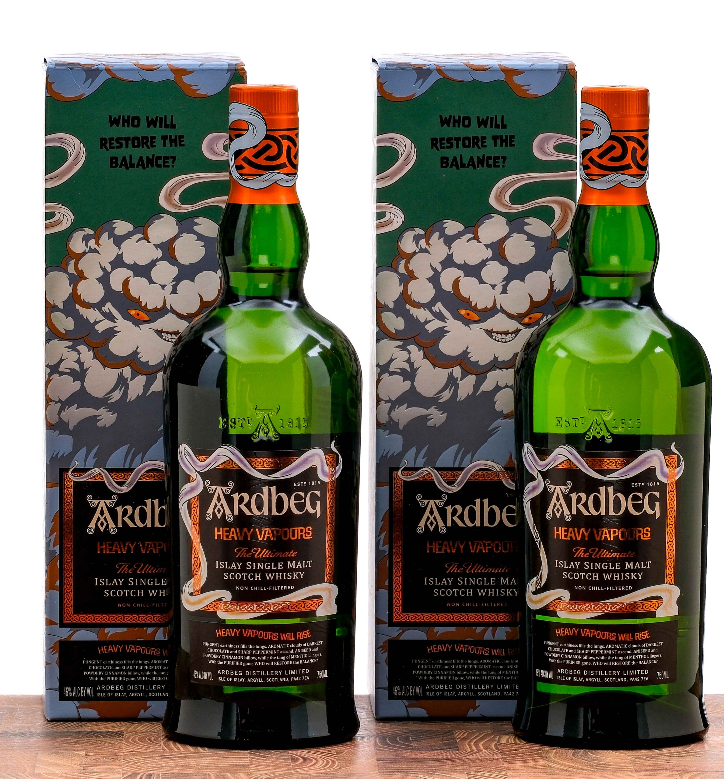 Ardbeg "Heavy Vapours" Islay Single Malt Scotch 2022 Group (2 Bottles)