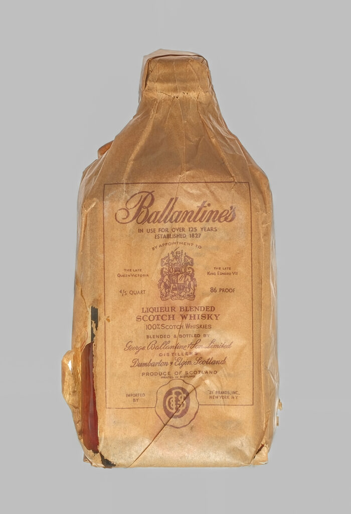 Ballantine's 86 Proof Blended Scotch Vintage