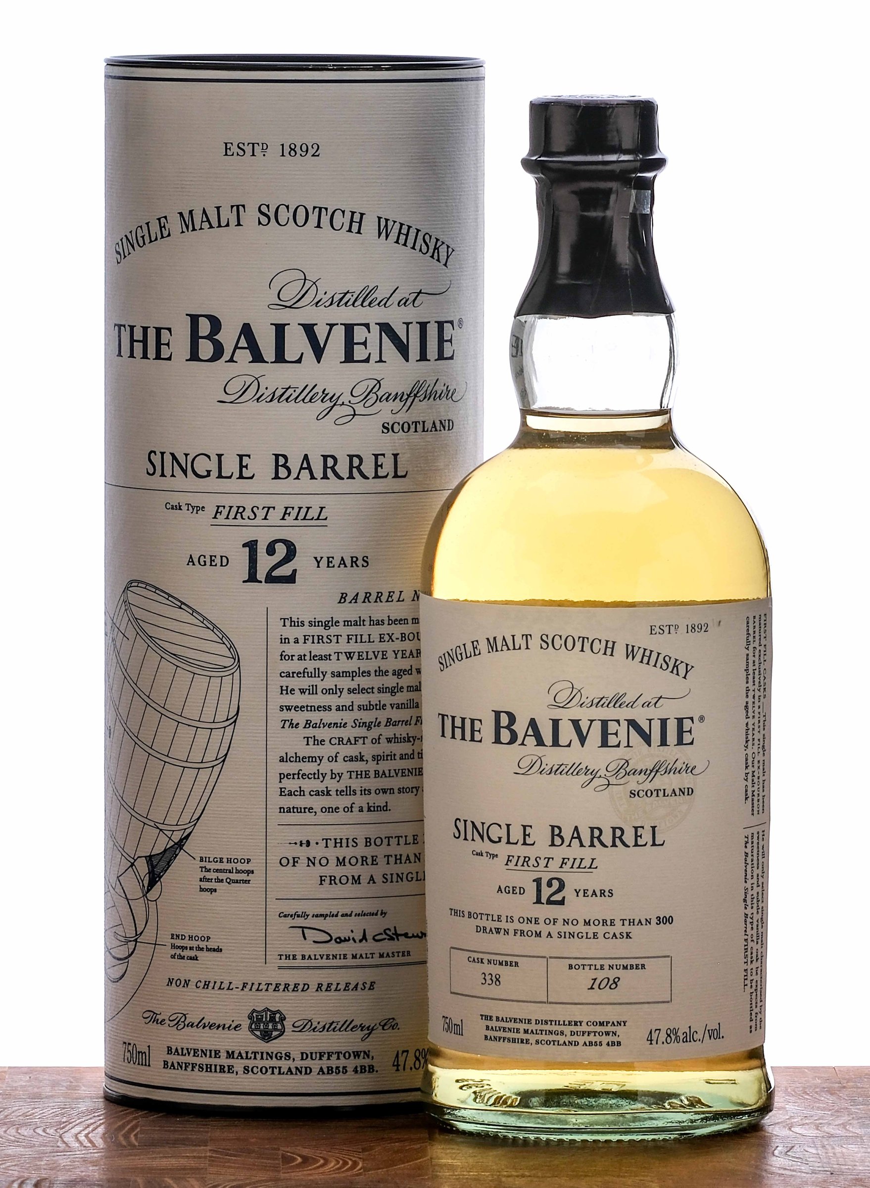 Balvenie 12 Year Single Barrel Single Malt Scotch