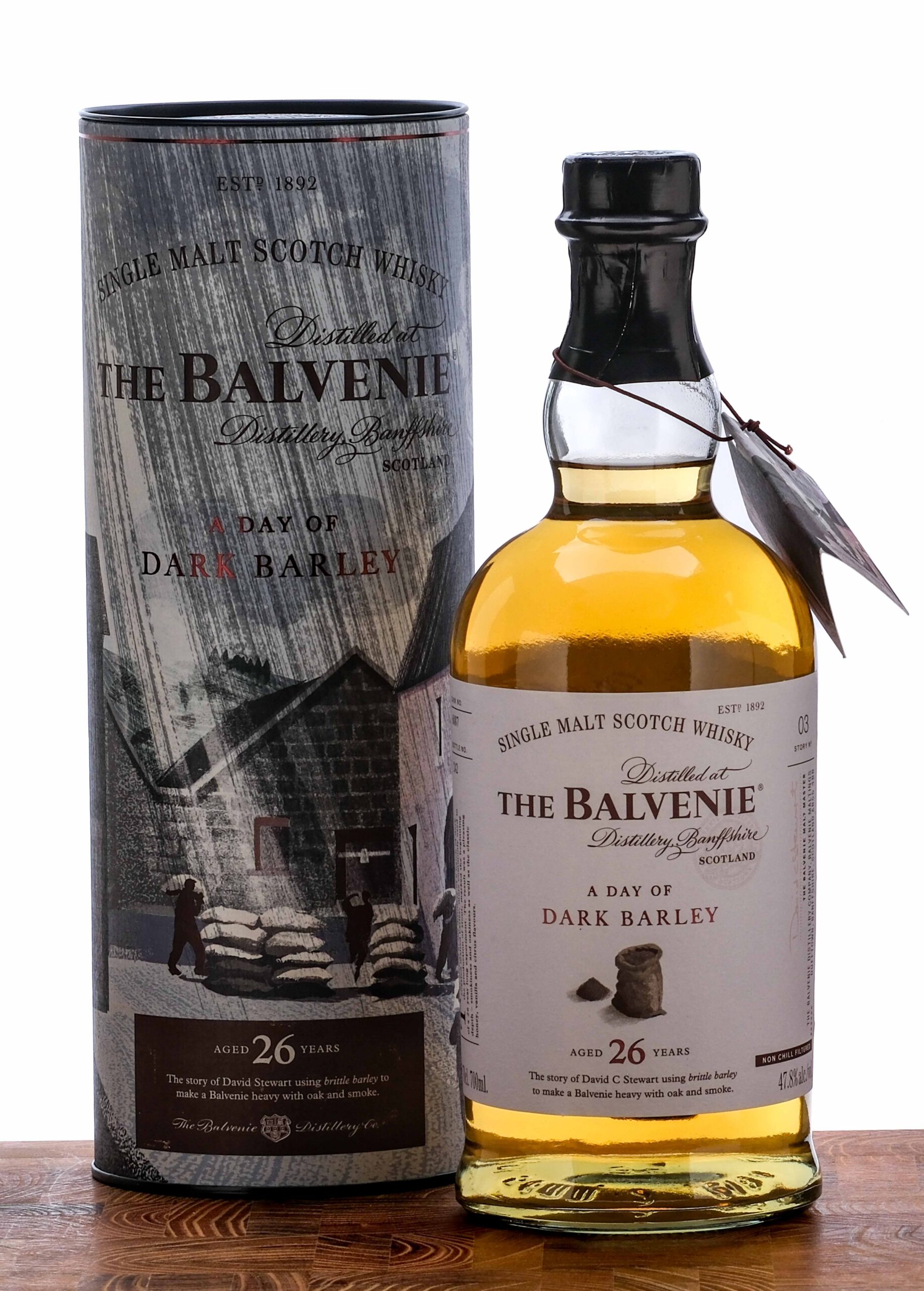Balvenie A Day of Dark Barley 26 Year Old Single Malt Scotch