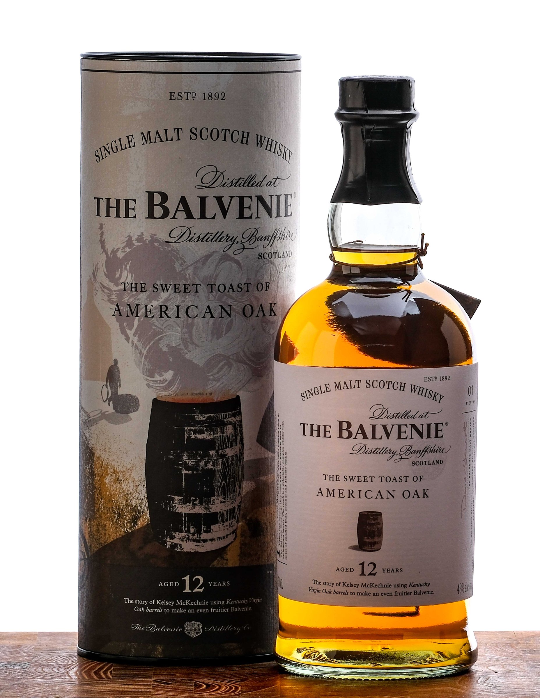 Balvenie The Sweet Toast of American Oak 12 Year Single Malt Scotch