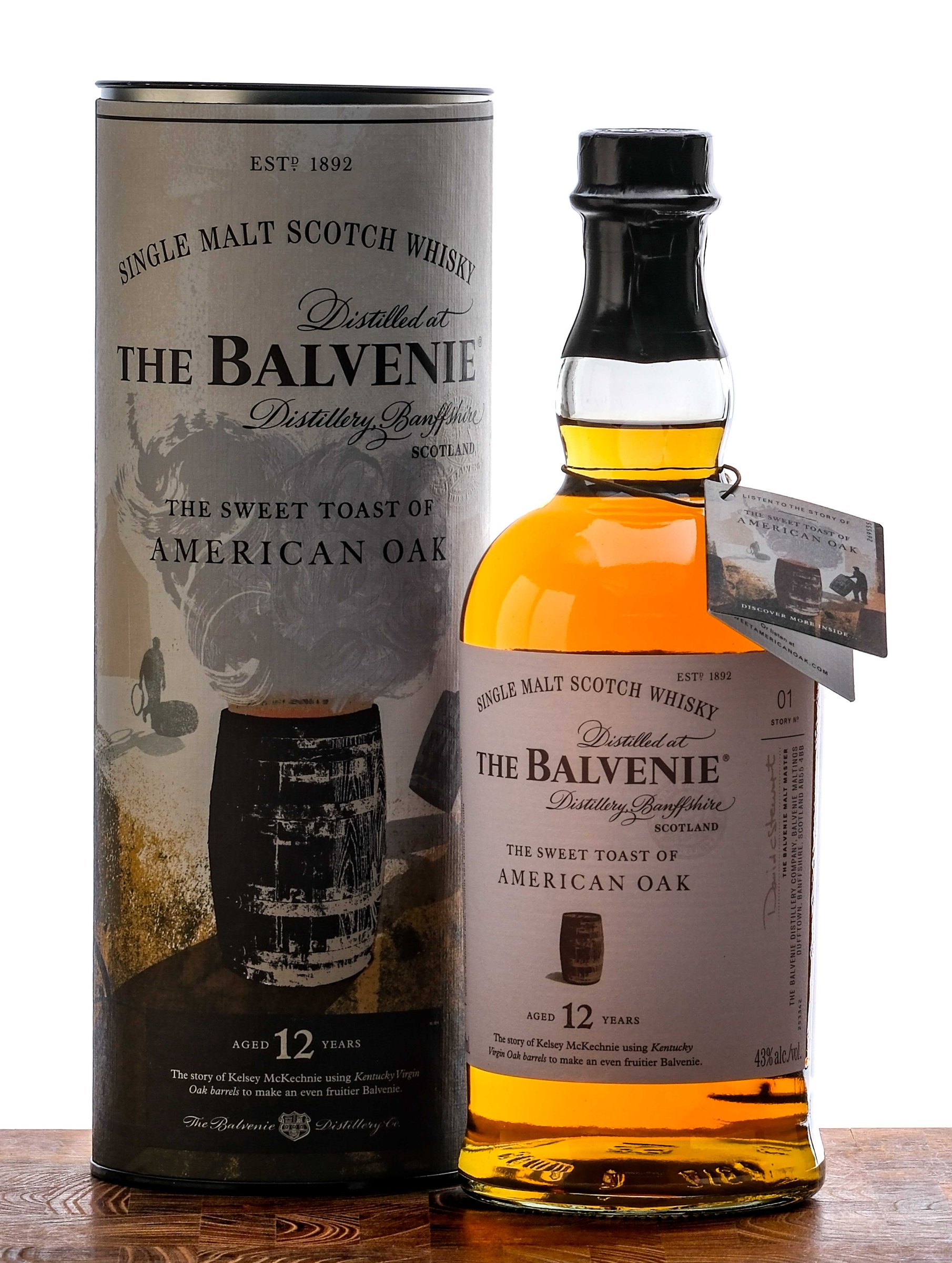 Balvenie The Sweet Toast of American Oak 12 Year Single Malt Scotch
