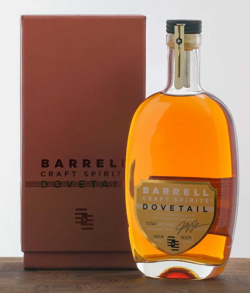 Barrell Gold Dovetail Cask Strength Whiskey