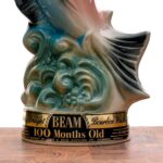 Beam 100 Months Old Kentucky Straight Bourbon in Marlin Decanter 1957 (photo 2)