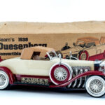 Beam's "1935" Duesenberg Convertible Coupe 100 Month Straight Bourbon Vintage Decanter w/ Box