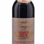 Beaulieu Vineyard Georges de LaTour Private Reserve Cab Sauv 1985