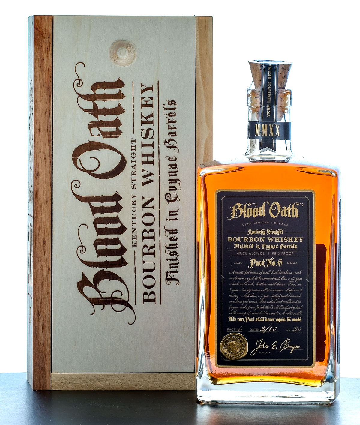 Blood Oath Pact No. 6 Limited Release Straight Bourbon 2020
