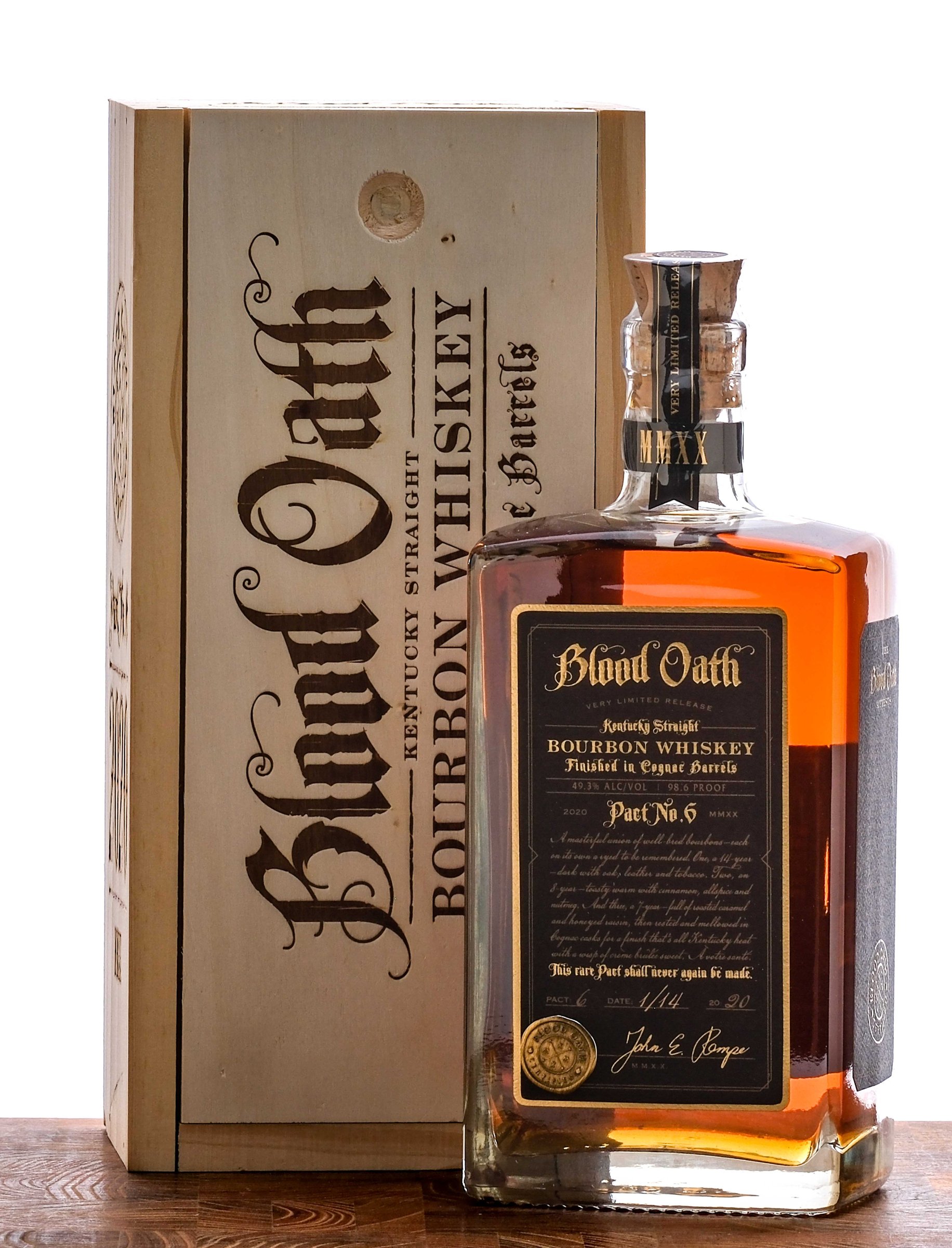 Blood Oath Pact No. 6 Straight Bourbon 2020