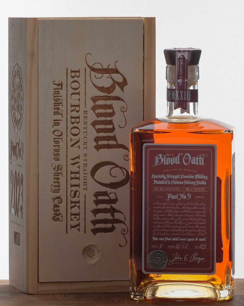 Blood Oath Pact No. 9 Kentucky Bourbon 2023