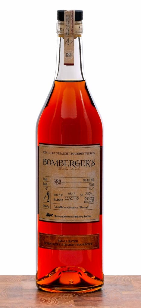 Bomberger's "Declaration" Small Batch KY Straight Bourbon 2022