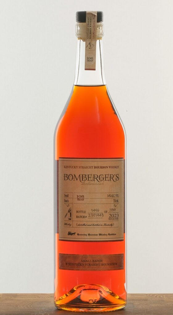 Bomberger's "Declarations" Small Batch Kentucky Straight Bourbon 2023