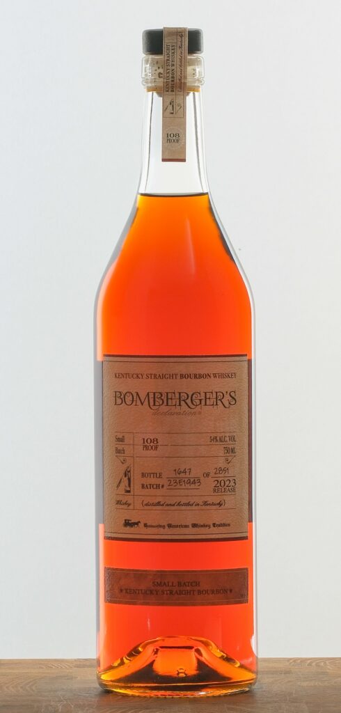 Bomberger's "Declarations" Small Batch Kentucky Straight Bourbon 2023