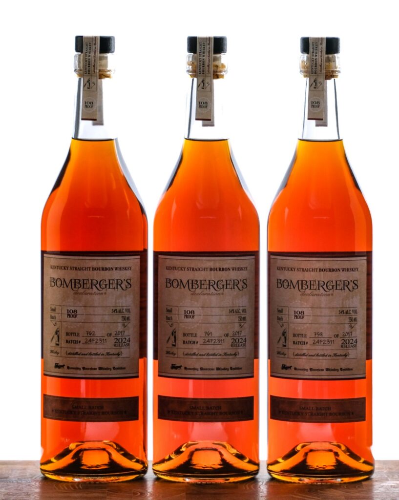 Bomberger's Small Batch Bourbon 2024 (Case of 3 Bottles)