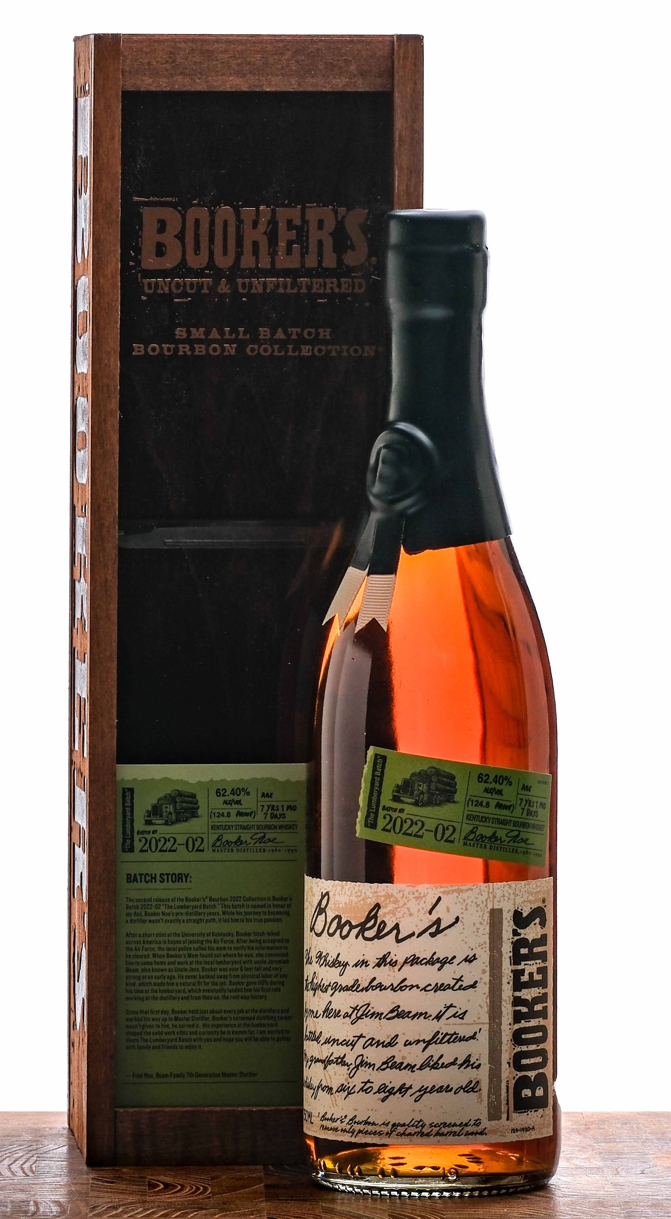 Booker's "The Lumberyard Batch" 7 Year Bourbon 2022