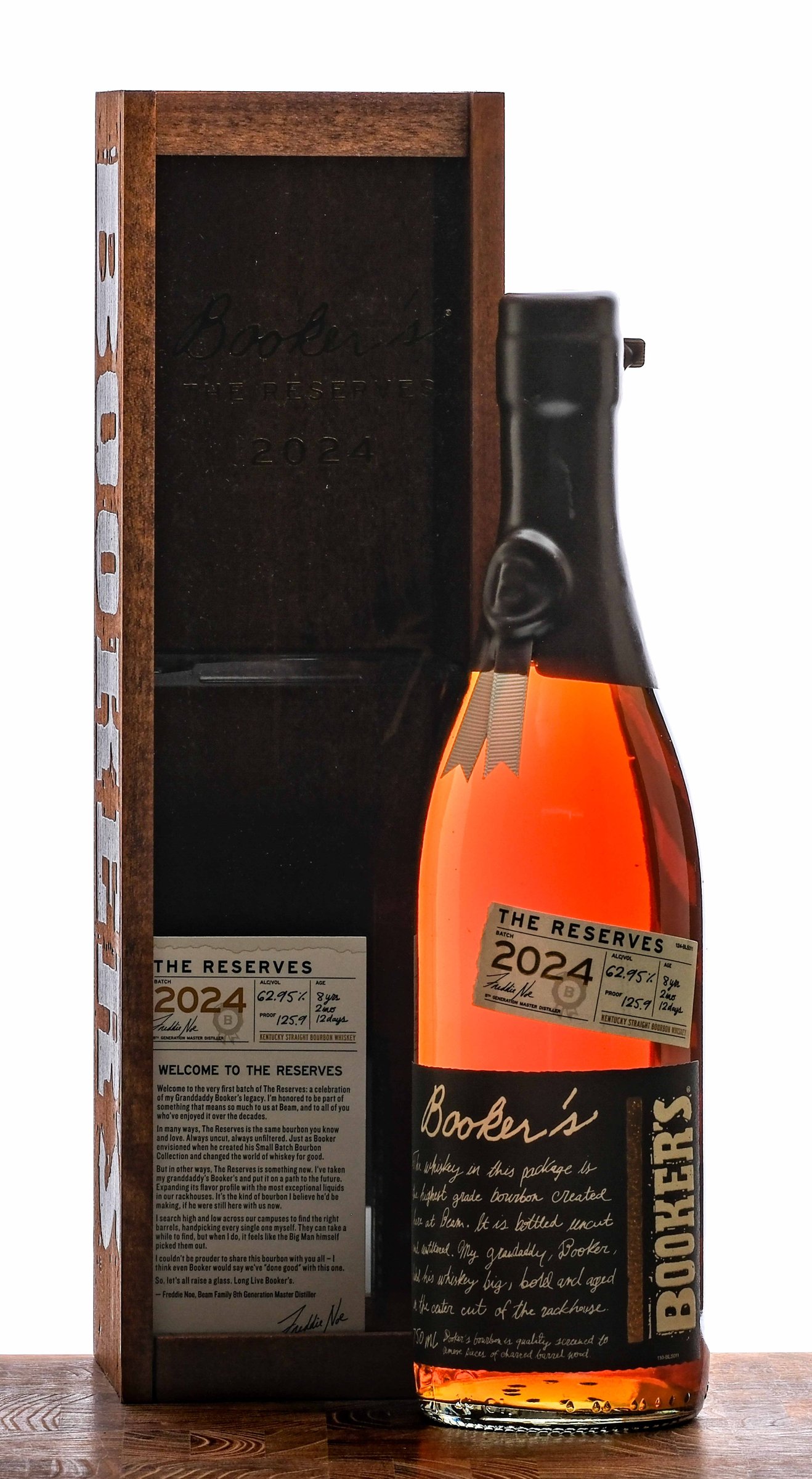Booker's The Reserves Straight Bourbon 2024