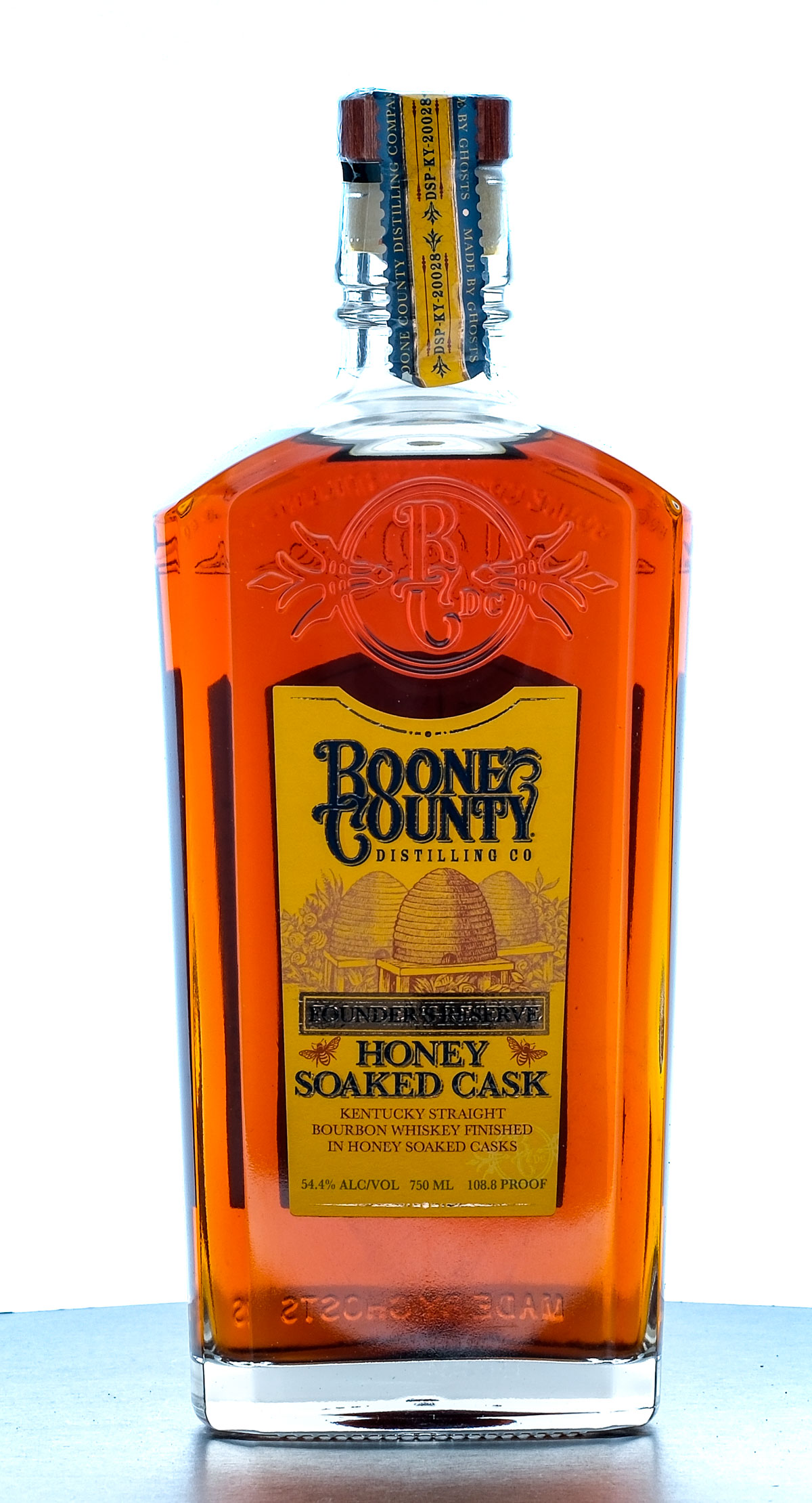 Boone County Founder's Reserve Honey Soaked Cask Finished Straight Bourbon