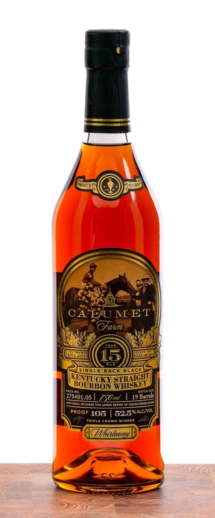 Calumet 15 year Single Rack Black KY Straight Bourbon Whiskey