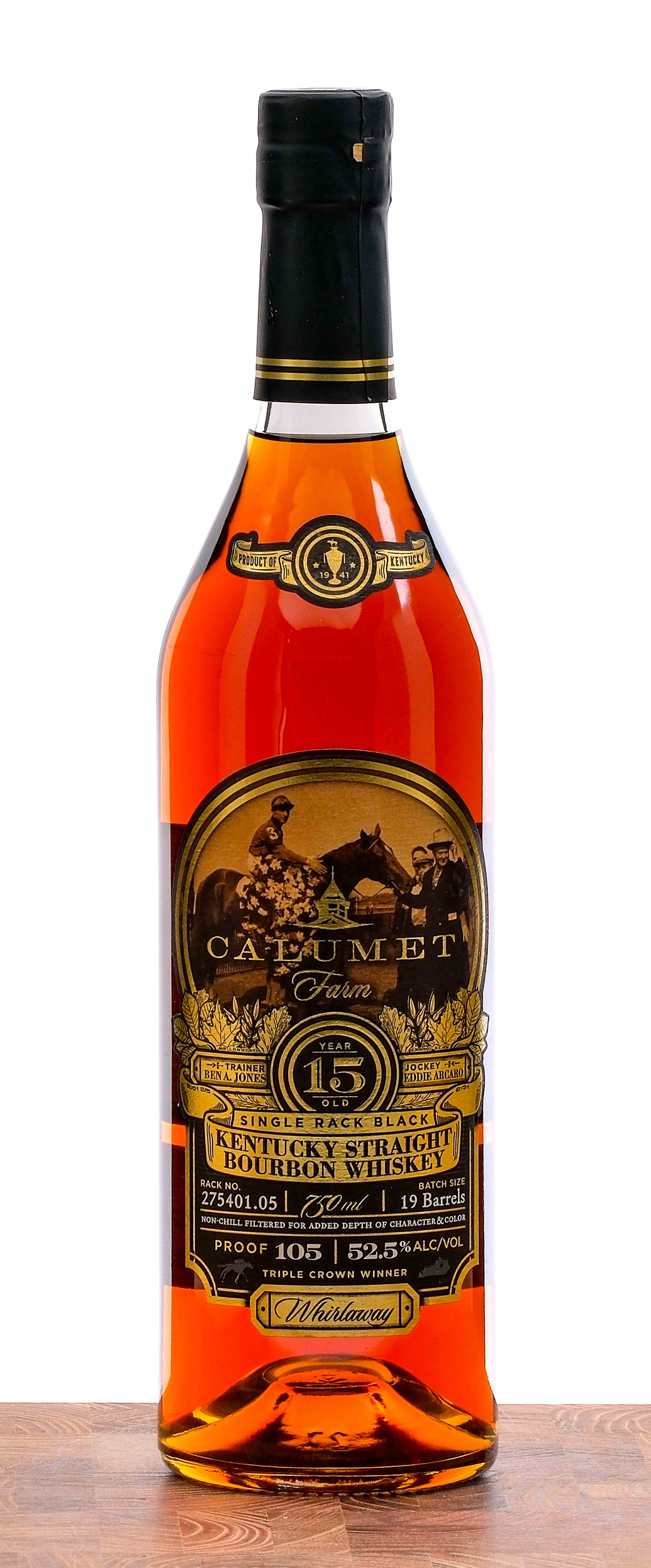 Calumet 15 year Single Rack Black KY Straight Bourbon Whiskey