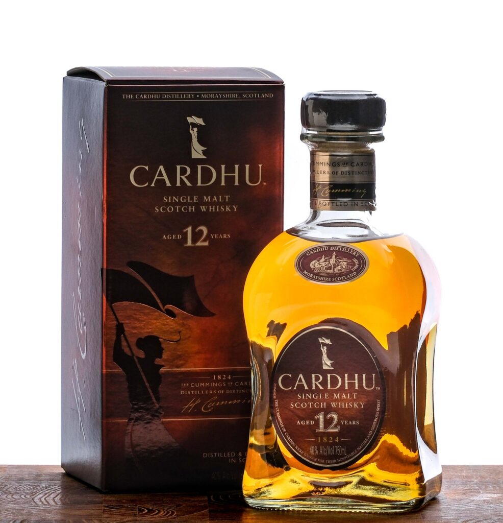 Cardhu Single Malt Scotch 12 Year