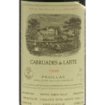 Carruades de Lafite-Rothschild Pauillac 1996 (photo 2)