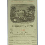 Carruades de Lafite-Rothschild Pauillac 1996