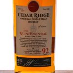 Cedar Ridge QuintEssential Signature Blend Single Malt Whiskey Batch 009 (photo 2)