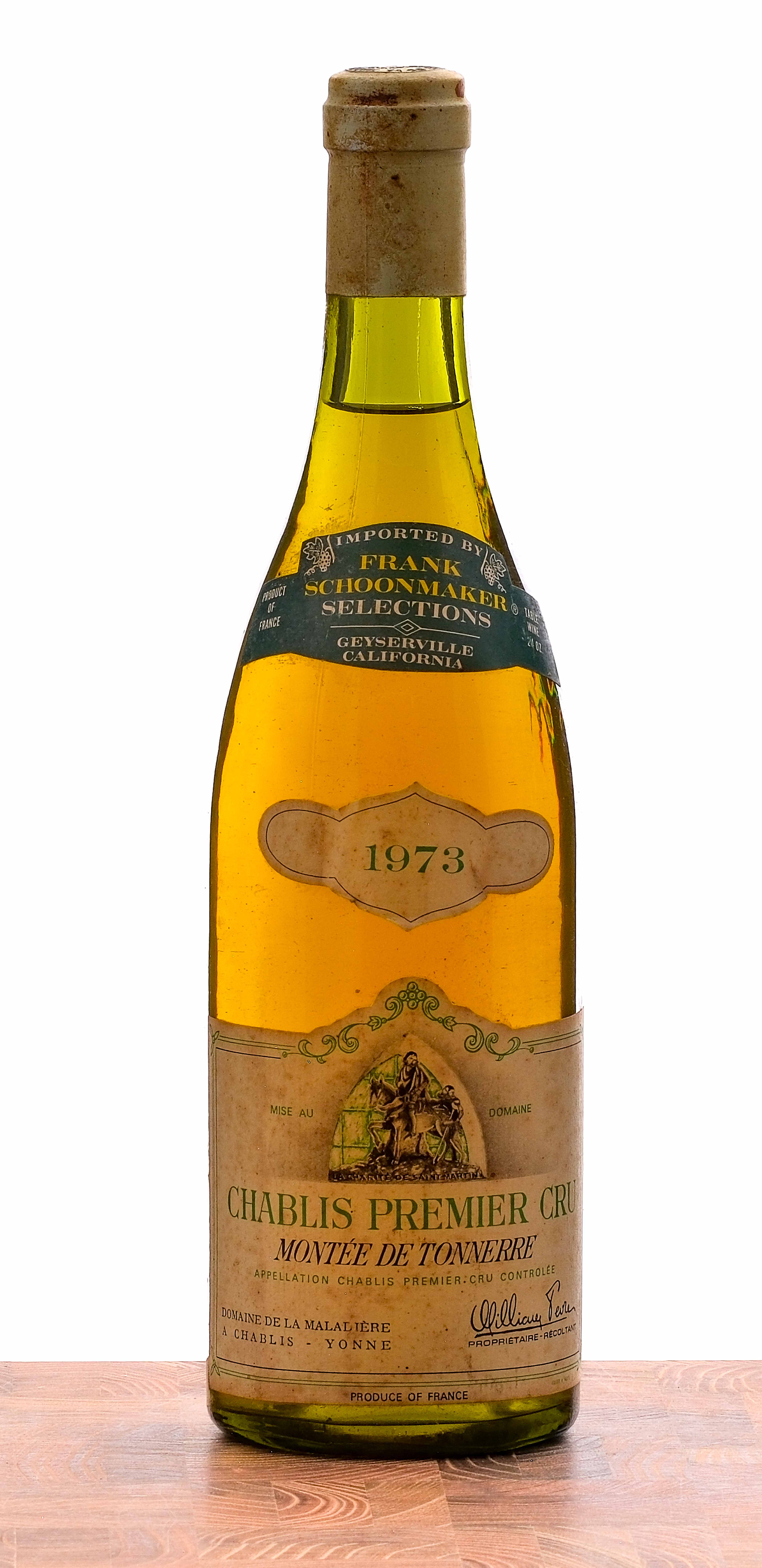 Chablis Premier Cru Montee de Tonnerre 1973