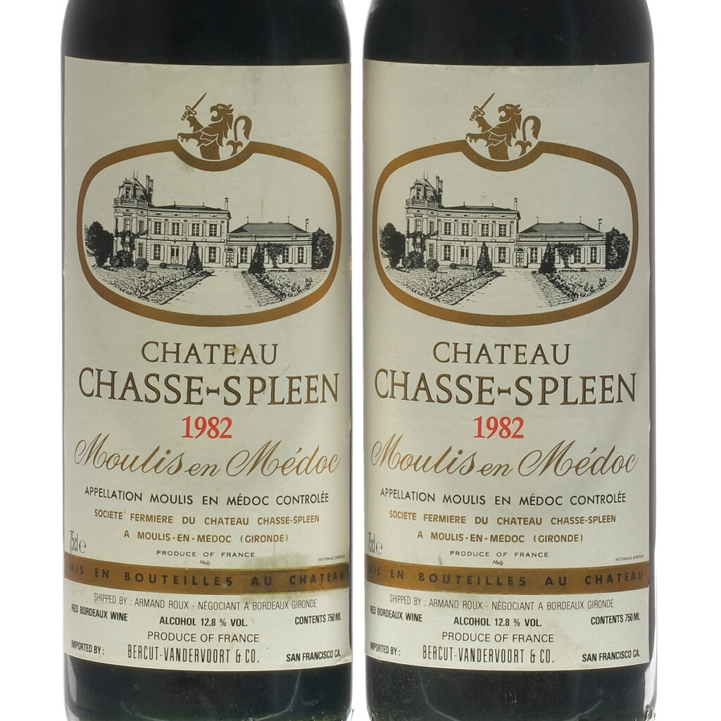 Chateau Chasse-Spleen Bordeaux 1982