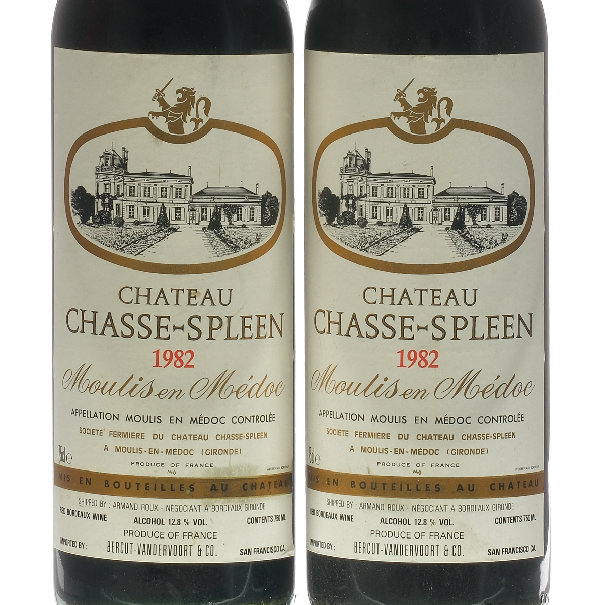 Chateau Chasse-Spleen Bordeaux 1982