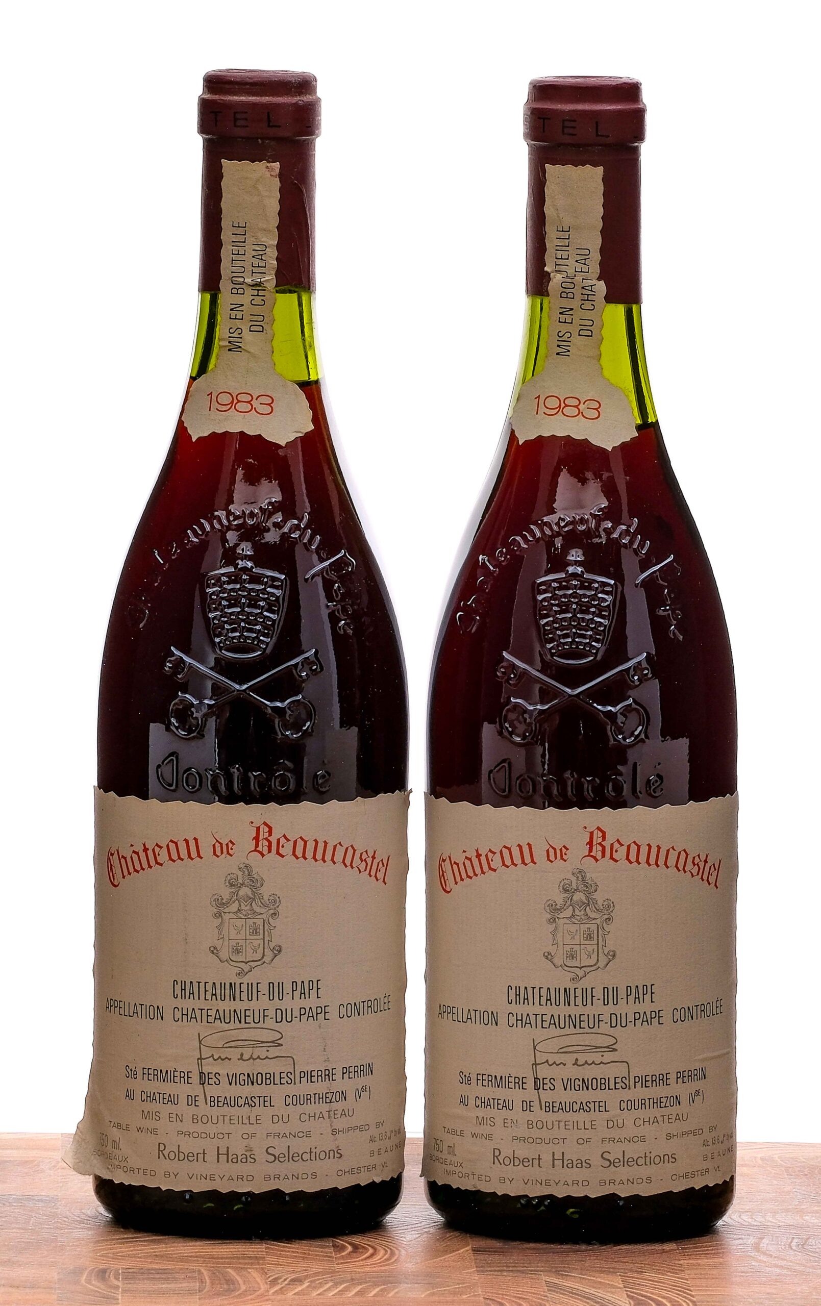 Chateau de Beaucastel 1983 Group (2 bottles)