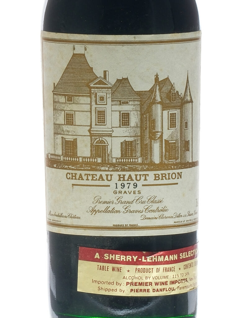 Chateau Haut Brion Graves Burgundy 1979