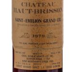 Chateau Haut-Brisson Saint-Emilion Grand Cru 1979 (photo 2)