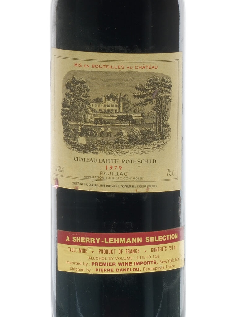 Chateau Lafite Rothschild Bordeaux 1979
