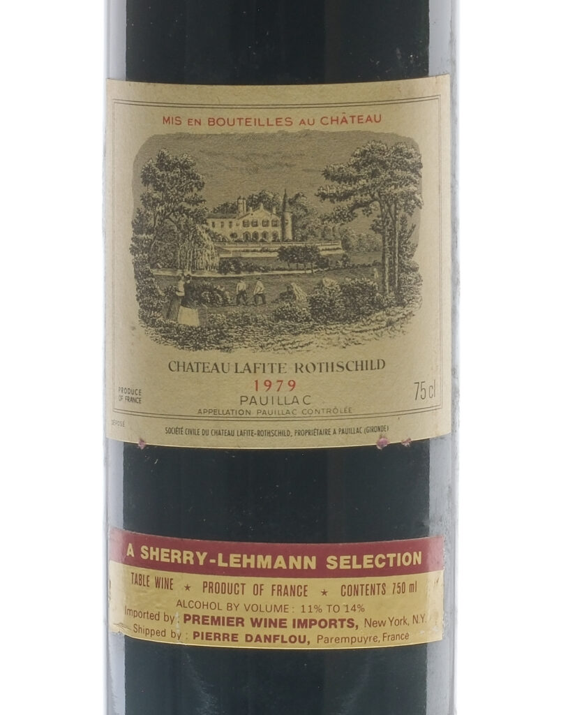 Chateau Lafite Rothschild Bordeaux 1979