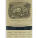 Chateau Lafite Rothschild Bordeaux 1992