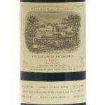 Chateau Lafite Rothschild Bordeaux 1992