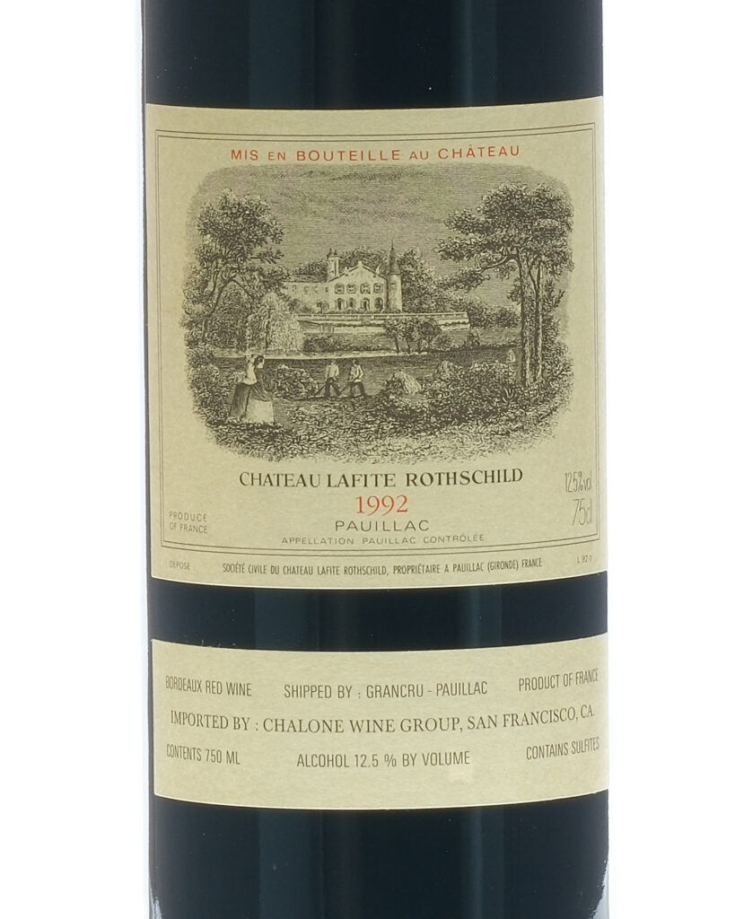 Chateau Lafite Rothschild Bordeaux 1992
