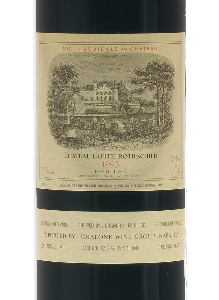 Chateau Lafite Rothschild Bordeaux 1993