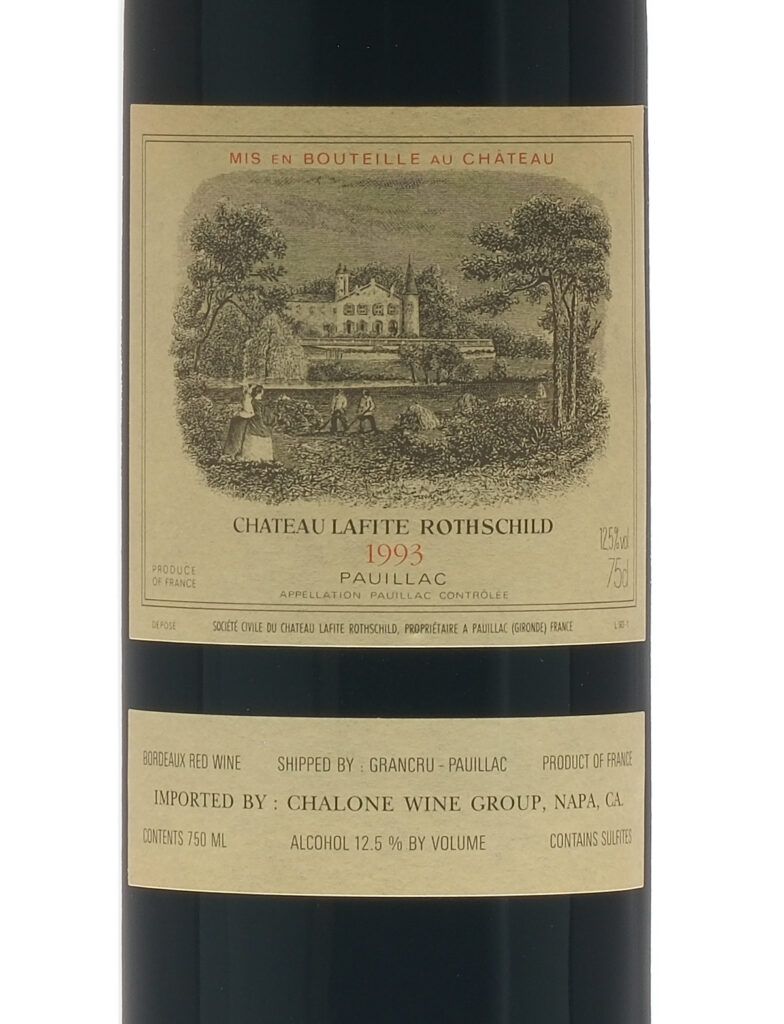 Chateau Lafite Rothschild Bordeaux 1993