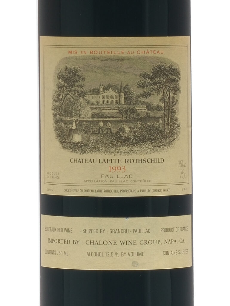 Chateau Lafite Rothschild Bordeaux 1993