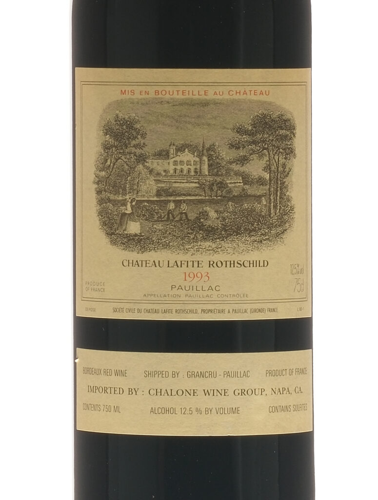 Chateau Lafite Rothschild Bordeaux 1993