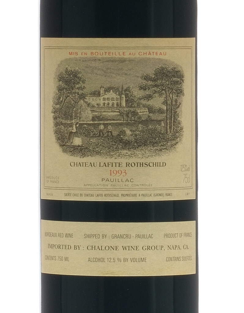 Chateau Lafite Rothschild Bordeaux 1993