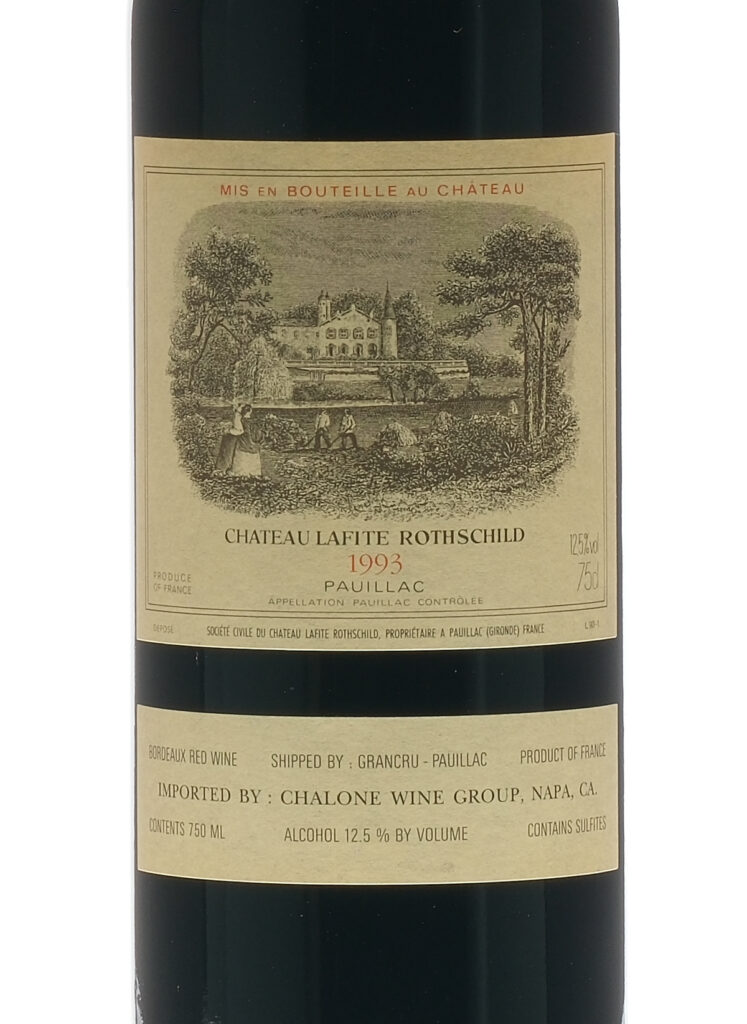 Chateau Lafite Rothschild Bordeaux 1993
