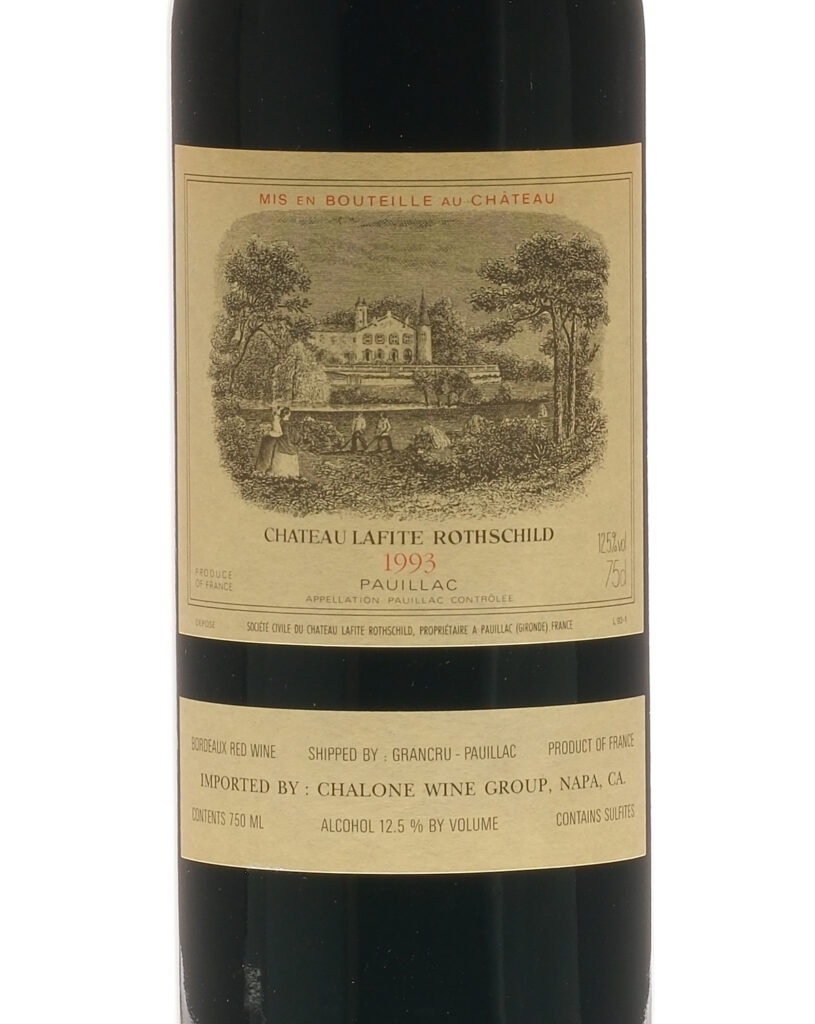Chateau Lafite Rothschild Bordeaux 1993