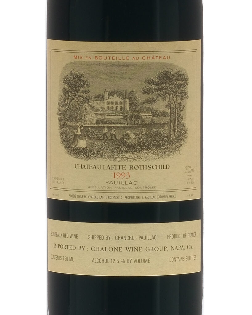 Chateau Lafite Rothschild Bordeaux 1993