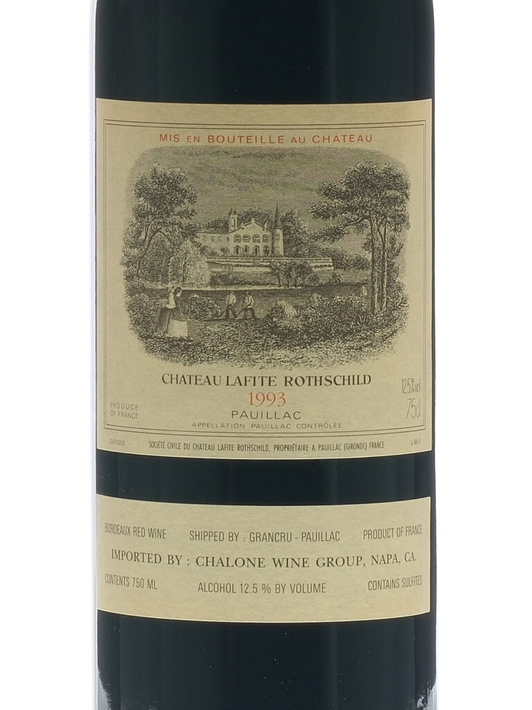 Chateau Lafite Rothschild Bordeaux 1993