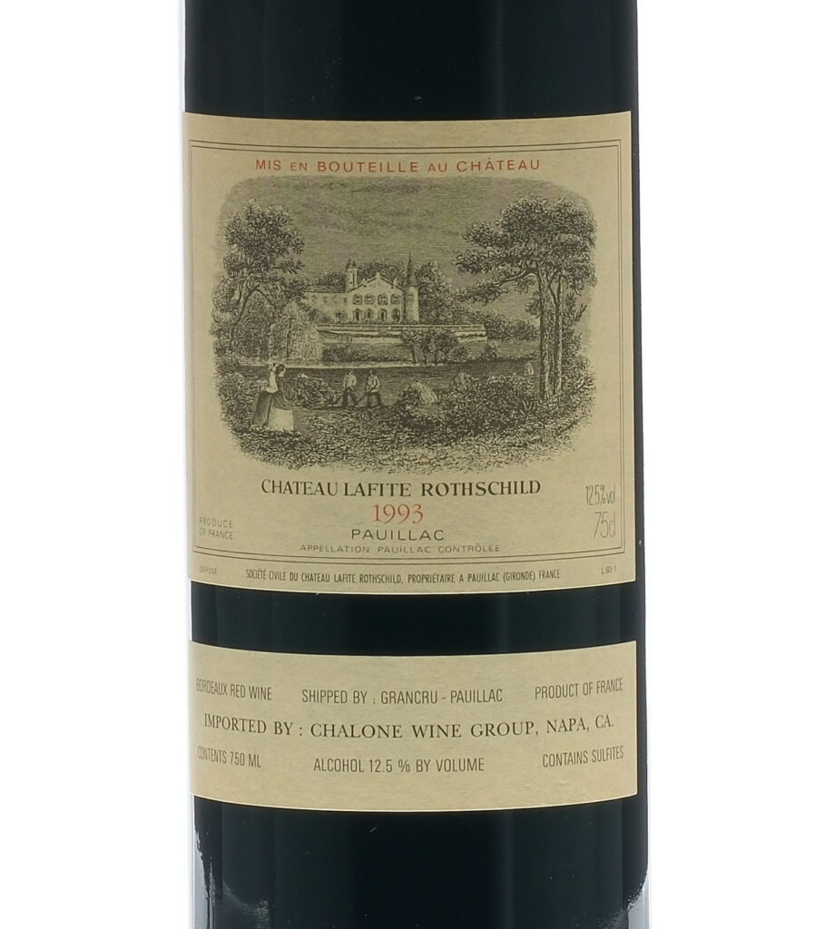 Chateau Lafite Rothschild Bordeaux 1993